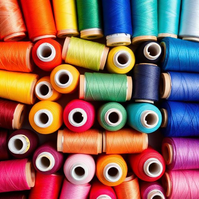 Linhas de costura à venda no Bazar Vila Portes